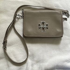 tory burch britten grey crossbody